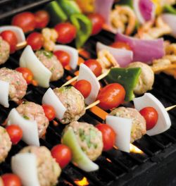 100 Brochetas De Bambu 20 Cms
