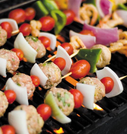 100 Brochetas De Bambu 20 Cms