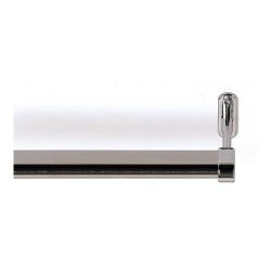 2 Unid. Soporte Armario Terminal Ovalado Cromado Cintacor - Storplanet