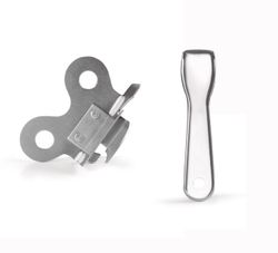 Abrelatas Mariposa+Descapsulador Niquel