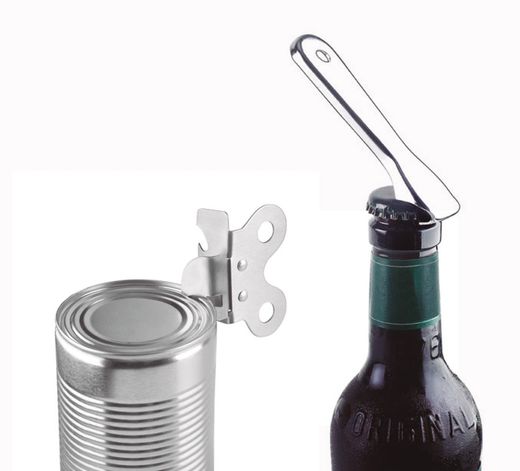 Abrelatas Mariposa+Descapsulador Niquel