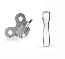 Abrelatas Mariposa+Descapsulador Niquel