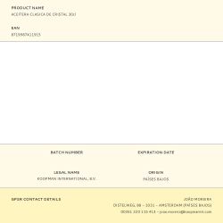 Aceitera Clásica De Cristal 30 Cl