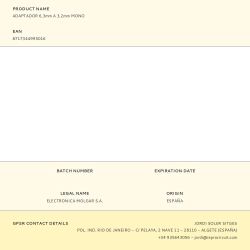 Adaptador 6,3Mm A 3,2Mm Mono