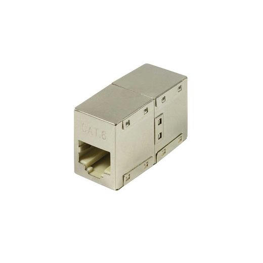 Adaptador Cat.6 Rj45 Para Empalmar Dos Cables Rj45 Envasado
