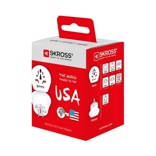Adaptador Mundial A Estados Unidos Skross 1500221-E