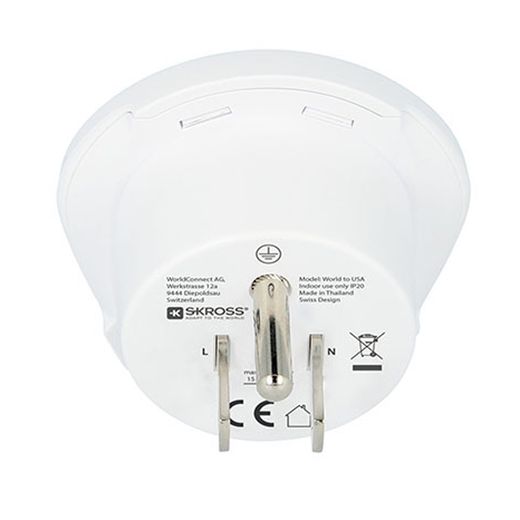 Adaptador Mundial A Estados Unidos Skross 1500221-E