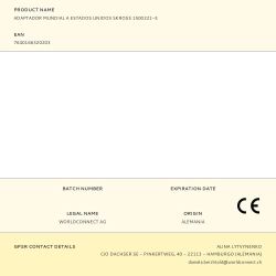 Adaptador Mundial A Estados Unidos Skross 1500221-E