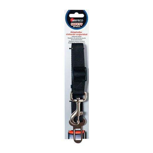 Adaptador Para Cinturón Seguridad Negro 20 Mm