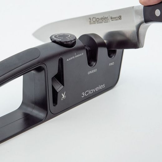 Afilador De Tijeras Y Cuchillos Con Ángulo Ajustable De 25 Cm