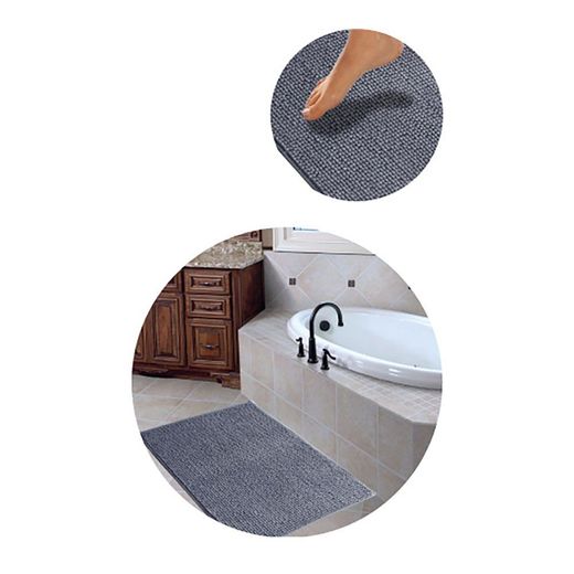 Alfombra De Baño Shaggy, Colores Surtidos 40 X 60 Cm