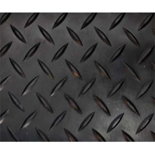 Alfombra Caucho-Goma Diamantes 1 X 10 M