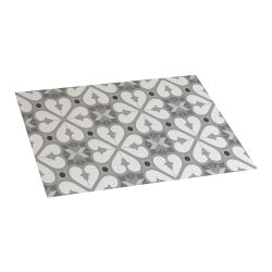 Alfombra Vinilica Bcn Grises 45 X 75 Cm