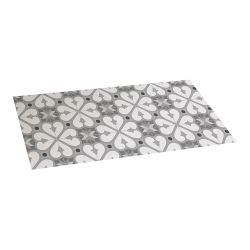 Alfombra Vinilica Bcn Grises 50 X 110 Cm