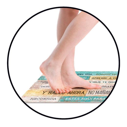 Alfombra Vinilica Hidra Topo 60 X 200 Cm