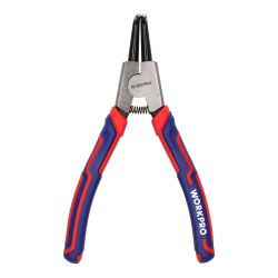 Alicates Curvos 90° Arandelas Pro, Retención Interior, 180 Mm