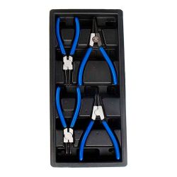 Alicates Para Arandelas De Seguridad, Juego 4 Piezas