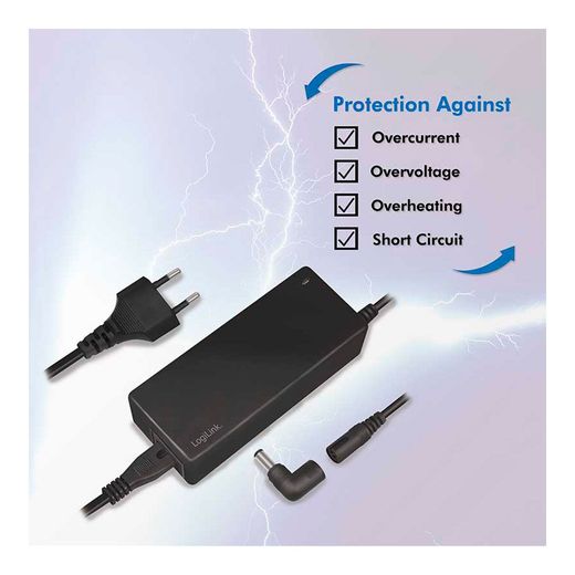 Alimentador Universal Portatil 90W  Logilink