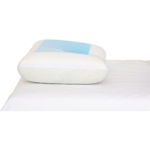 Almohada Ergonómica Con Gel Refrescante 50 X 30 X 12 Cm