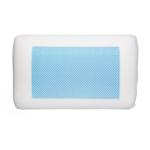 Almohada Ergonómica Con Gel Refrescante 50 X 30 X 12 Cm