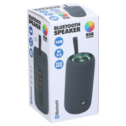 Altavoz Bluetooth Rgb 16 W, Ø8 X 16,8 Cm