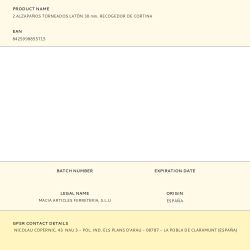 Alzapaños Torneados Latón 30 Mm. Recogedor De Cortina, 2 Uds