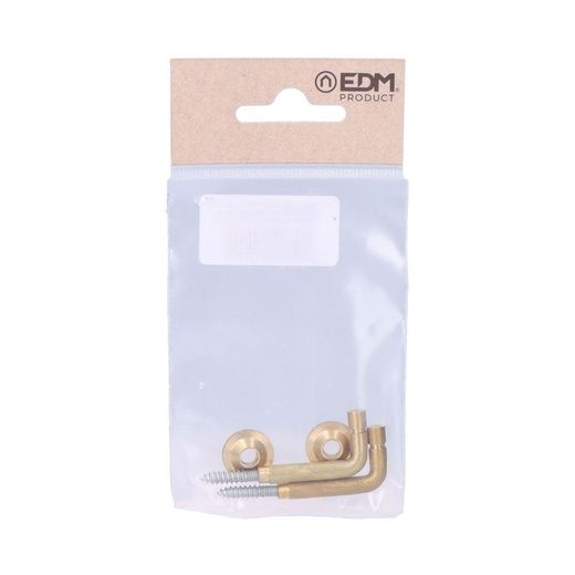 Alzapaños Torneados Latón 30 Mm. Recogedor De Cortina, 2 Uds