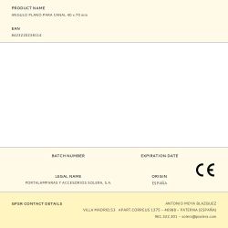 Angulo Plano Para Canal 40 X 70 Mm