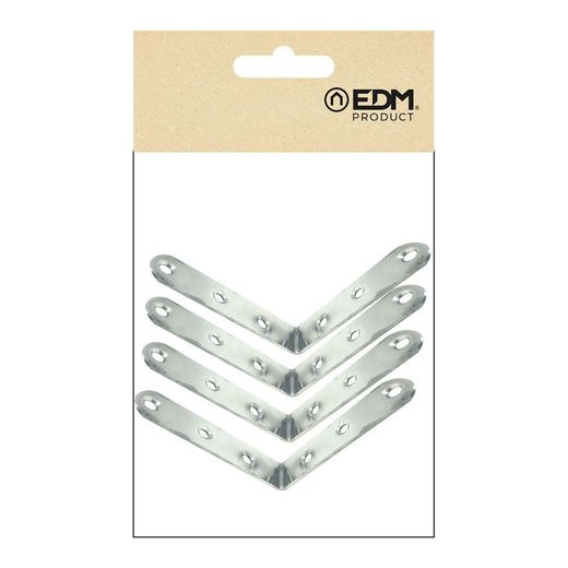 Ángulo Refuerzo An24, Acero Inoxidable, 100 X 100 X 19 Mm. 4 Unidades