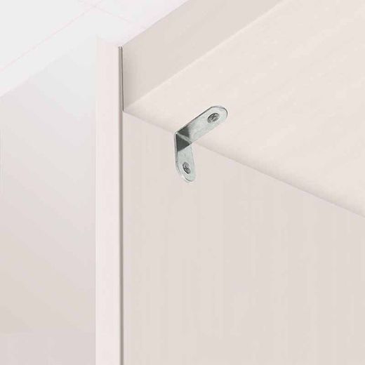 Ángulo Refuerzo An24, Acero Inoxidable, 30 X 30 X 16 Mm. 4 Unidades