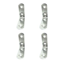 Ángulo Refuerzo An24, Acero Inoxidable, 50 X 50 X 16 Mm. 4 Unidades