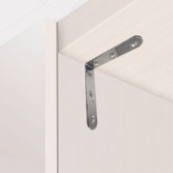 Ángulo Refuerzo An24, Acero Inoxidable, 80 X 80 X 19 Mm. 4 Unidades