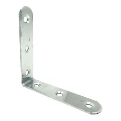 Ángulo Refuerzo An24, Acero Inoxidable, 80 X 80 X 19 Mm. 4 Unidades