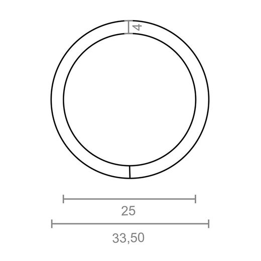Anilla Soldada Ap14, 4 X 25 Mm, Zincada, Blister 4 Uds