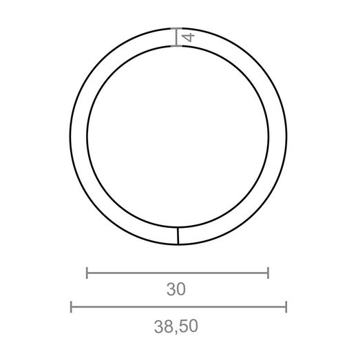 Anilla Soldada Ap14, 4 X 30 Mm, Zincada, Blister 4 Uds