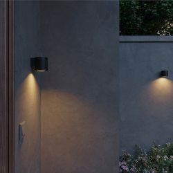 Aplique De Exterior Led Fylx 5 W, Negro