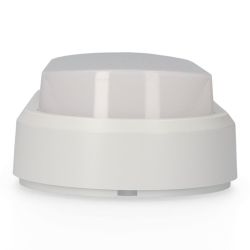 Aplique Led Oval 18 W 1950 Lm 4000 K Luz Dia Ip54 23 X 10,5 X 5,7 Cm