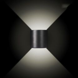 Aplique Led Ovalado 3 W 60 Lm 4000 K Luz Dia Ip54 12 X 12 X 6 Cm