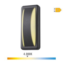 Aplique Led Rectangular 6 W 200 Lm 4000 K Luz Dia Ip65 23 X 10 X 6,5 Cm