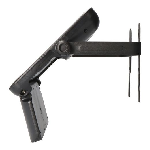 Aplique Solar 10W 1150Lm Recargable. Sensor Presencia (2-8M) Color Negro 27,5X19,6Cm Edm