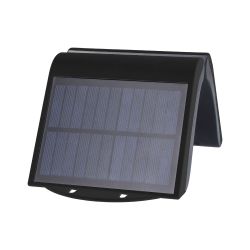 Aplique Solar Con Sensor Color Negro, 2 W