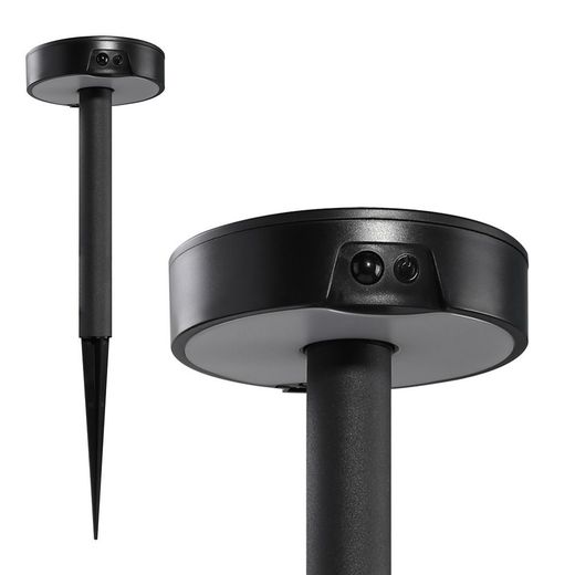 Aplique Solar - Estaca 4W 500 Lm Edm