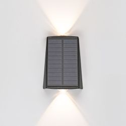 Aplique Solar Led 100Lm 2W 3.000K