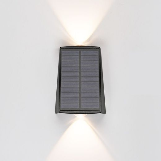 Aplique Solar Led 100Lm 2W 3.000K