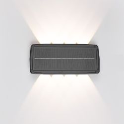 Aplique Solar Led 400Lm 8W 3.000K