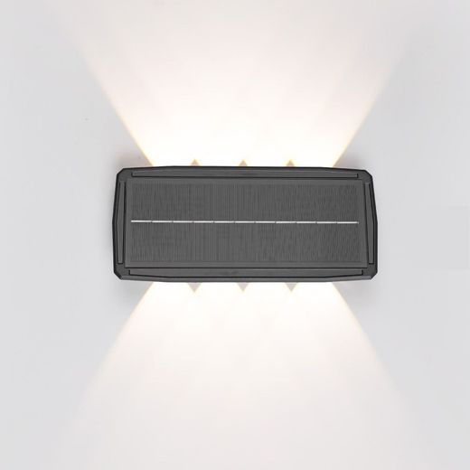 Aplique Solar Led 400Lm 8W 3.000K