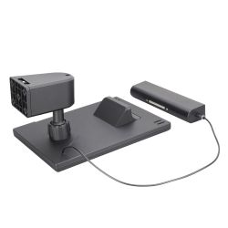 Aplique Solar Led 6W 720Lm 6.500K Con Sensor Crepuscular Y Movimiento. Punto De Luz Extraíble. Color Negro Edm