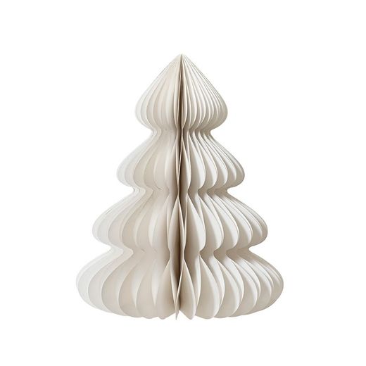 Árbol De Papel Blanco Ø48 X 60 Cm