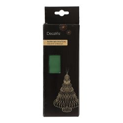 Árbol De Papel Dorado Con Purpurina Ø30 X 40 Cm