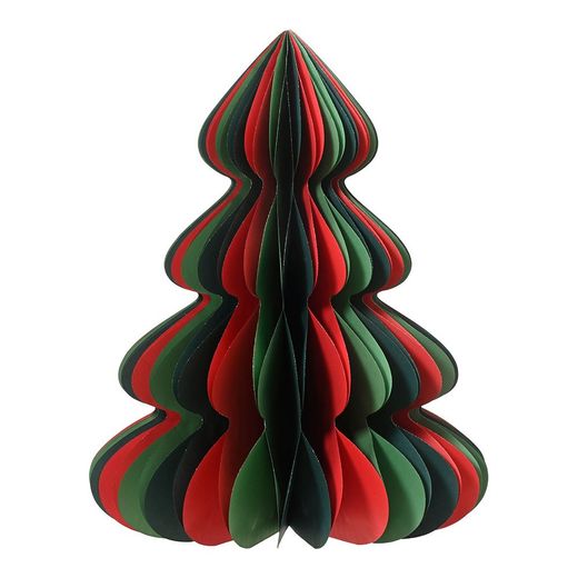 Árbol De Papel Dorado Con Purpurina Ø48 X 60 Cm